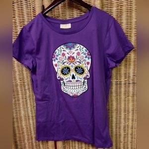 Bobbie Brooks Halloween Tee shirt Size L NWT